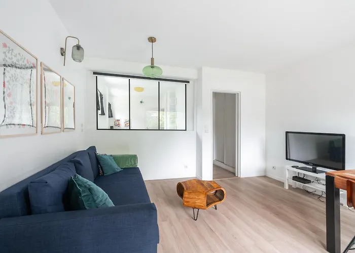 Apartman Le Grand Blanqui - Face Rer B - Free Parking *