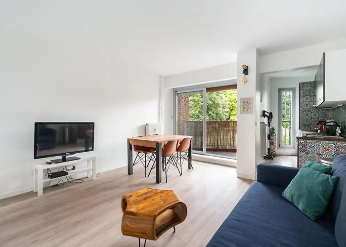 Apartman Le Grand Blanqui - Face Rer B - Free Parking Gentilly